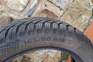 4 gomme invernali auto 165/60 R 15 T