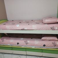 Letto doppio scorrevole Giessegi