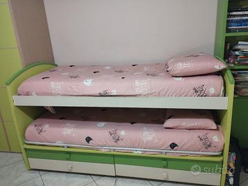 Letto doppio scorrevole Giessegi