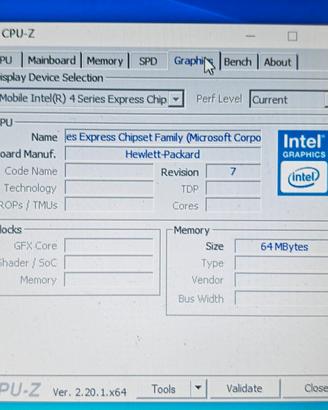 Portatile Hp G56 