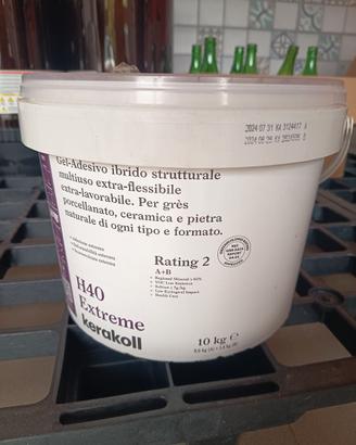 secchio di Kerakoll H40 Extreme 10 kg, adesivo