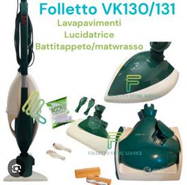 Lucidatrice,battitappeto e accessori sacca