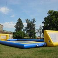 Calcio Saponato usato - calcetto gonfiabile