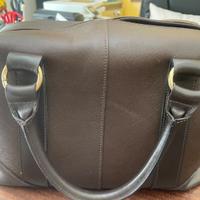 Borsa bauletto testa di moro pelle