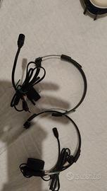 coppia cuffie con microfono motorola