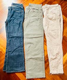 Pantaloni uomo lungo cotone