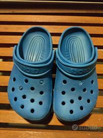 Crocs blu misura 33/34