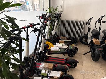 Biciclette elettriche e monopattino