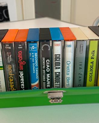 Vintage cofanetto n.12 musicassette