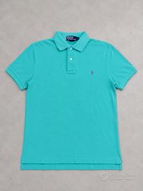 Polo Ralph Lauren Vintage Turquoise Polo Shirt S/M