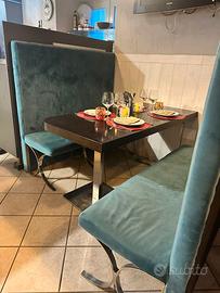 Tavoli ristorante o Bar 150x70x6 wenghè