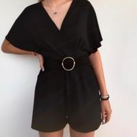 vestito nero bershka