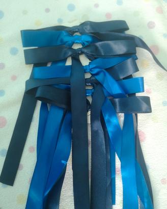 Set 8 fiocchi per capelli