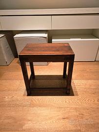 Mini tavolino in legno teak