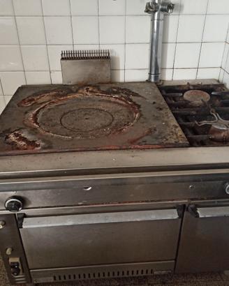 Cucina a gas professionale