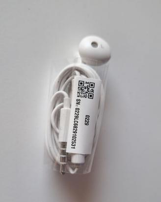 Cuffiette con filo + microfono jack 3,5mm (nuovo)
