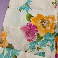 Pantaloncino a fiori taglia L