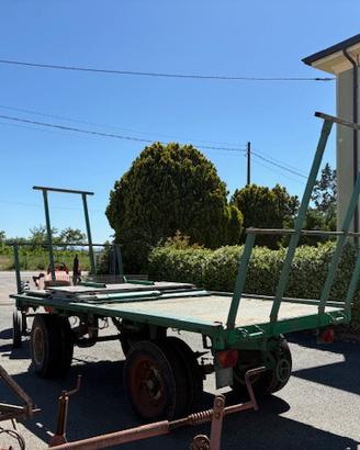 Rimorchio agricolo Viberti 450 cm x 250 trasporto 