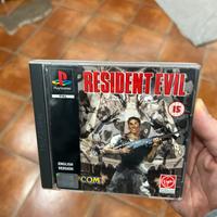Resident evil ps1 black label english version