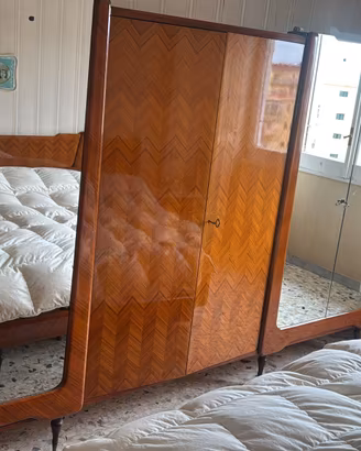 Camera da letto vintage anni 60 stile Cantù 