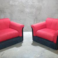 Coppia di poltrone Larissa per Saporiti