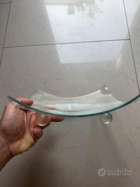 Piatto / svuota tasche in vetro curvato