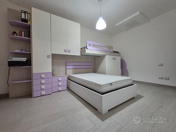 Cameretta bambina 3 posti letto