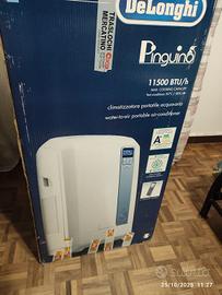 climatizzatore portatile De Longhi con ruote 