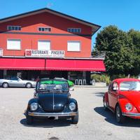 Maggiolone ROSSO + ARANCIO + NERO CABRIO