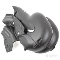 PARACALORE COLLETTORI CARBONIO DUCATI PANIGALE V4 