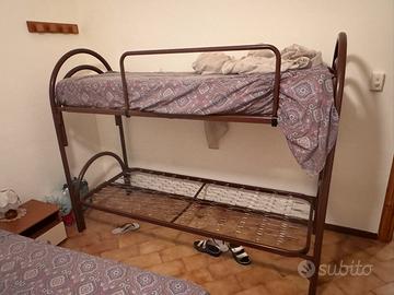 Letto a castello divisibile in due letti singoli