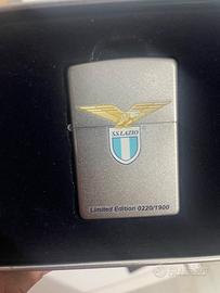 Zippo con lo scudo del Lazio edizione limitata