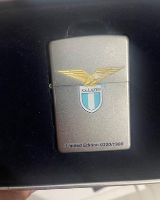 Zippo con lo scudo del Lazio edizione limitata