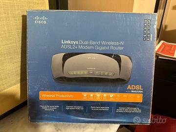 Modem Router Cisco WAG320N