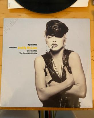 Vinile perfetto Madonna Justify My Love