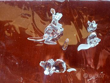 swarovski 3 animali con parti da incollare