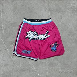 Shorts pantaloncini Miami Heat "Vice Edition" Rosa