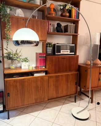 Lampada ad arco originale vintage spaceage