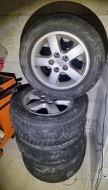 Set 4 Cerchi in lega originali JEEP da 17"