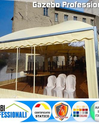 Gazebo copertura professionale certificato tendone