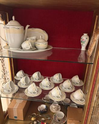 Servizio da caffè e tè, porcellana Seltmann Weiden