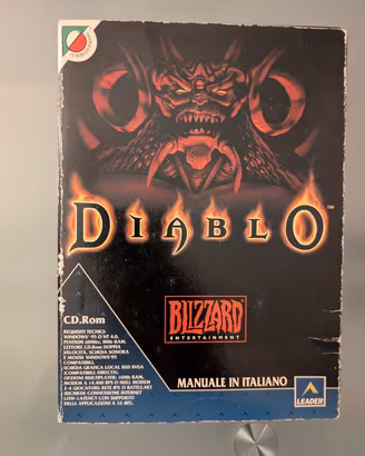 Diablo PC Big Box, Edizione Italiana Leader  1996