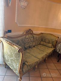 Divano 3 posti in stile Luigi XV