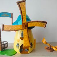 il mulino dei puffi + puffi extra per collezione