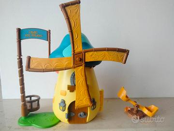 il mulino dei puffi + puffi extra per collezione