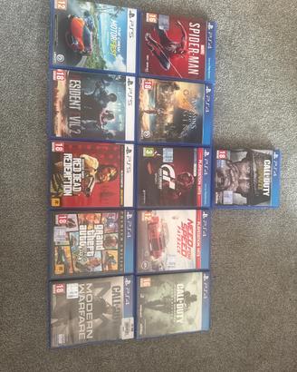 Giochi  ps 5 ps4