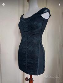 Lotto 9 abiti neri donna S stile goth