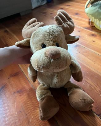 Peluche morbido alce