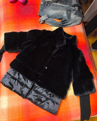 pellicciotto eco Bata nero Taglia small 