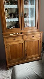 Credenza / vetrina arte povera